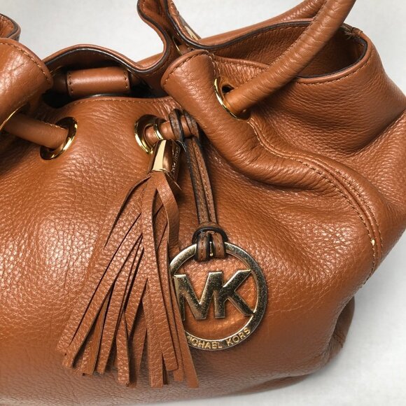 Michael Kors Pebbled Leather Hobo Bag - Picture 5 of 11